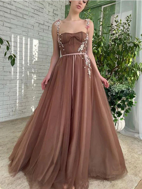 A-line Custom Popular Fairy Elegant Party Modest Women Evening Long Prom Dresses PD1520