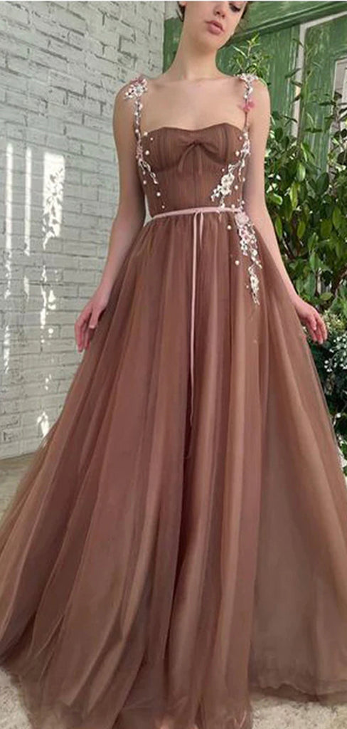 A-line Custom Popular Fairy Elegant Party Modest Women Evening Long Prom Dresses PD1520