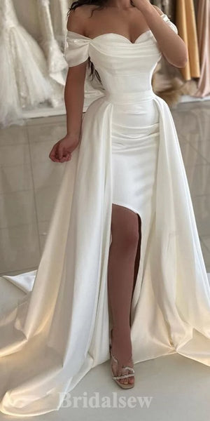 Mermaid Satin Elegant Fashion Popular Evening Formal Long Prom Dresses PD1397