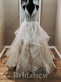 A-line Gorgeous Lace Popular Formal Best Stylish Princess Long Women Evening Prom Dresses PD742