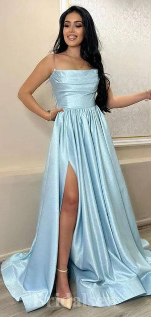 A-line Unique New Best Simple Modest Long Women Evening Prom Dresses PD867
