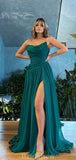 Affordable A-line Charming Jade Stylish Best Long Women Evening Prom Dresses PD701