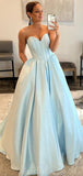 Charming A-line Unique Party Formal Long Prom Dresses, Ball Gown PD437