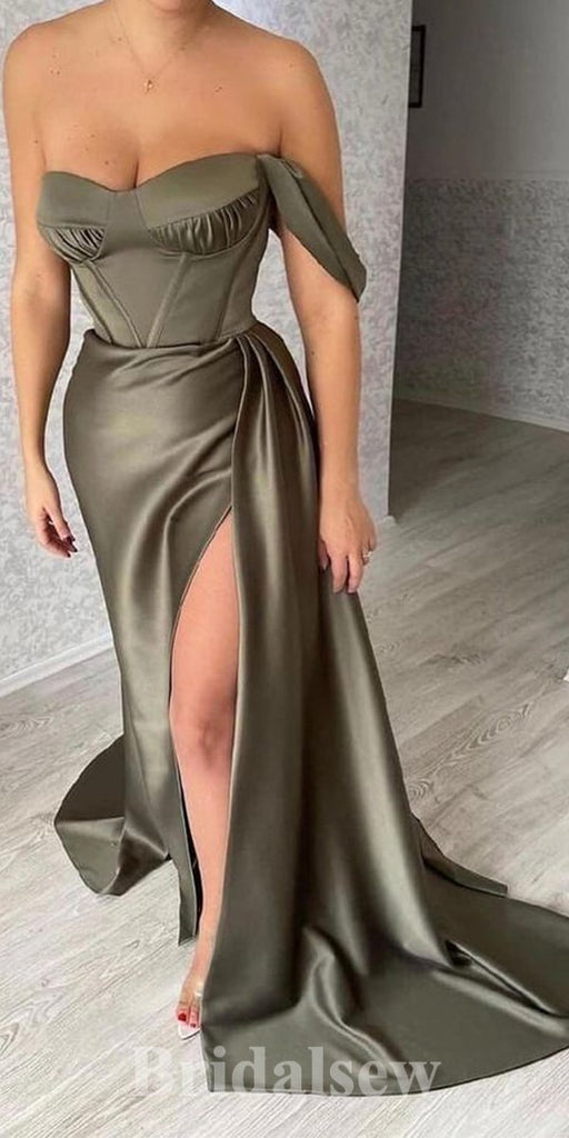 Charming Mermaid High Quality Elegant Formal Evening Long Prom Dresses PD1138