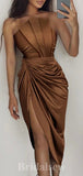 Chocolate Mermaid Stylish Black Girls Formal Long Women Evening Prom Dresses PD760