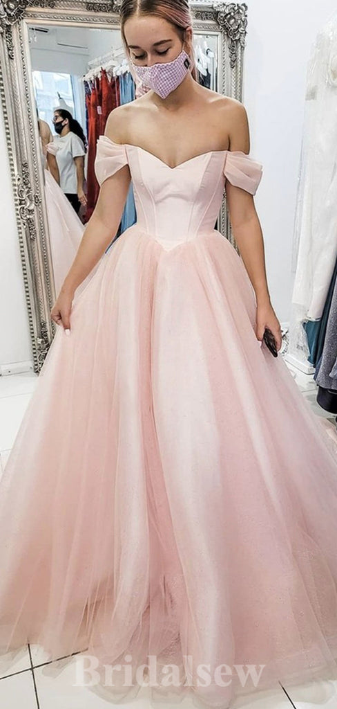 Fashion Off the Shoulder Princess Modest Formal Long Women Evening Prom Dresses PD820