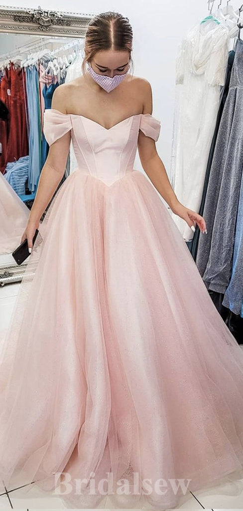 Fashion Off the Shoulder Princess Modest Formal Long Women Evening Prom Dresses PD820