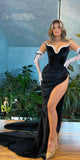 Mermaid Black New Formal New Elegant Stylish Party Evening Long Prom Dresses PD1114