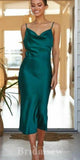 Mermaid Simple Spaghetti Straps New Long Evening Prom Dresses, Formal Bridesmaid Dresses  PD1085