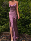 Mermaid Spaghetti Straps Most Popular Elegant Formal Long Prom Dresses PD320