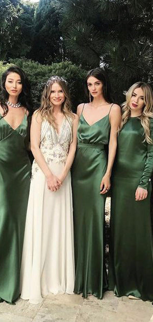 Mismatched Simple Cheap Mermaid Most Popular Bridesmaid Dresses BD172