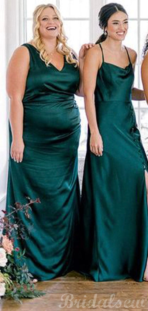 Mismatched Simple Mermaid Most Popular Elegant Long Formal Bridesmaid Dresses BD138