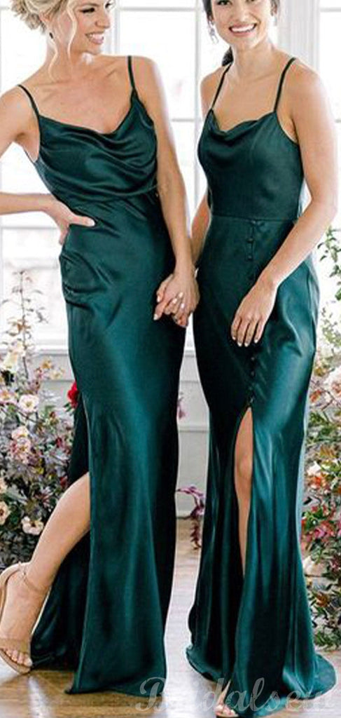 Mismatched Simple Mermaid Most Popular Elegant Long Formal Bridesmaid Dresses BD138