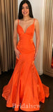Modest Fashion Elegant Mermaid Floor-Length Formal Long Evening Prom Dresses PD1045
