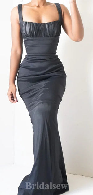 Most Popular Elegant Mermaid Straps New Modest Long Party Evening Prom Dresses PD1348