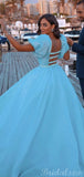 New Arrival Unique Blue Gorgeous Evening Formal Long Prom Dresses PD253