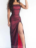 New Mermaid Spaghetti Straps Vintage Stylish Long Women Party Evening Prom Dresses PD1006