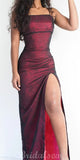 New Mermaid Spaghetti Straps Vintage Stylish Long Women Party Evening Prom Dresses PD1006