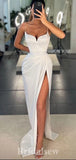Simple New Spaghetti Straps Elegant Mermaid Formal Long Evening Prom Dresses PD1041