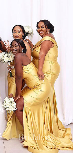 yellow gold bridesmaid dresses Mermaid Elegant Long Formal Dresses, Wedding Guest D – bridalsew Color:Black/Purple Nellie Mini Dress Black Comes with a FREE Female Owned