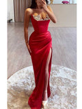 Charming Mermaid Custom Sexy Unique Fashion Party Evening Long Prom Dresses PD033