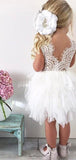 Cute Most Popular Tulle Flower Girl Dresses Online FG002