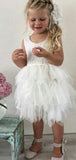 Cute Most Popular Tulle Flower Girl Dresses Online FG002