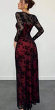 Lace Popular Long Sleeves Mermaid Party Modest Women Evening Long Prom Dresses PD1532
