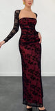 Lace Popular Long Sleeves Mermaid Party Modest Women Evening Long Prom Dresses PD1532