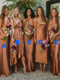 Mismatched Custom Hot Popular Beach Elegant Long Formal Bridesmaid Dresses BD005