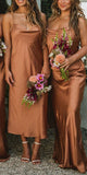 Mismatched Custom Hot Popular Beach Elegant Long Formal Bridesmaid Dresses BD005
