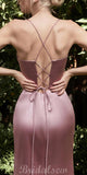 New Arrival Mermaid Spaghetti Straps Modest Evening Long Prom Dresses PD350