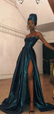 2024 A-line Spaghetti Straps Modest Simple Elegant Formal Long Prom Dresses PD321