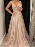 A-line Sparkly Sequin Gorgeous Party Evening Long Prom Dresses PD169