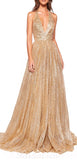 A-Line Sequin Sparkly Newest Long Modest Hot Party Prom Dresses PD061