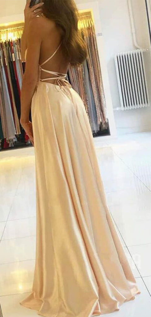 A-line Charming Stylish Modest Long Evening Prom Dresses PD131
