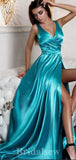A-line Elegant Modest Sleeveless Simple New Long Women Evening Prom Dresses PD836