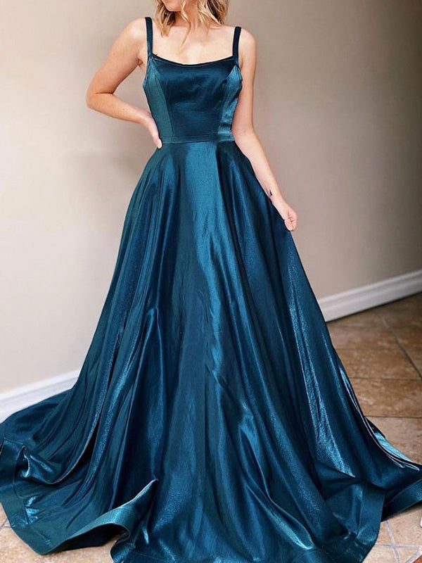 A-line Elegant Stylish Formal Long Evening Party Prom Dresses PD240