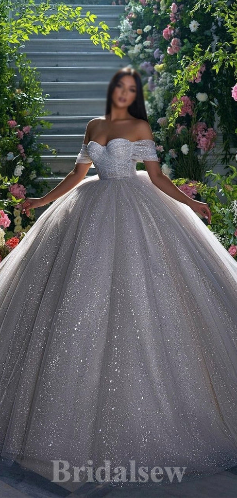 A-line Glitter Off Shoulder Gorgeous Vintage Dream Beach Long Wedding bridalsew A-line Glitter Off Shoulder Gorgeous Vintage Dream Beach Long Wedding bridalsew