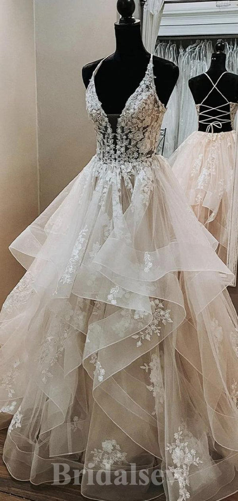 A-line Gorgeous Lace Popular Formal Best Stylish Princess Long Women Evening Prom Dresses PD742