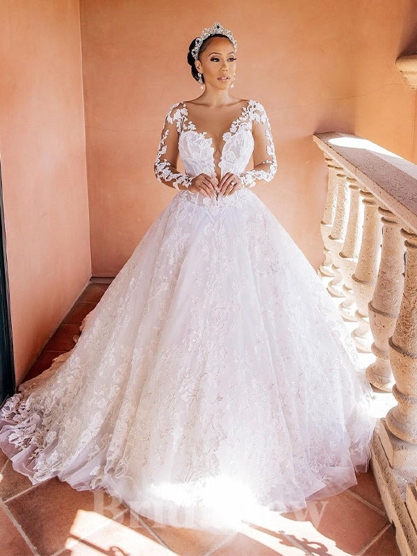 Elegant vintage wedding dresses cheap