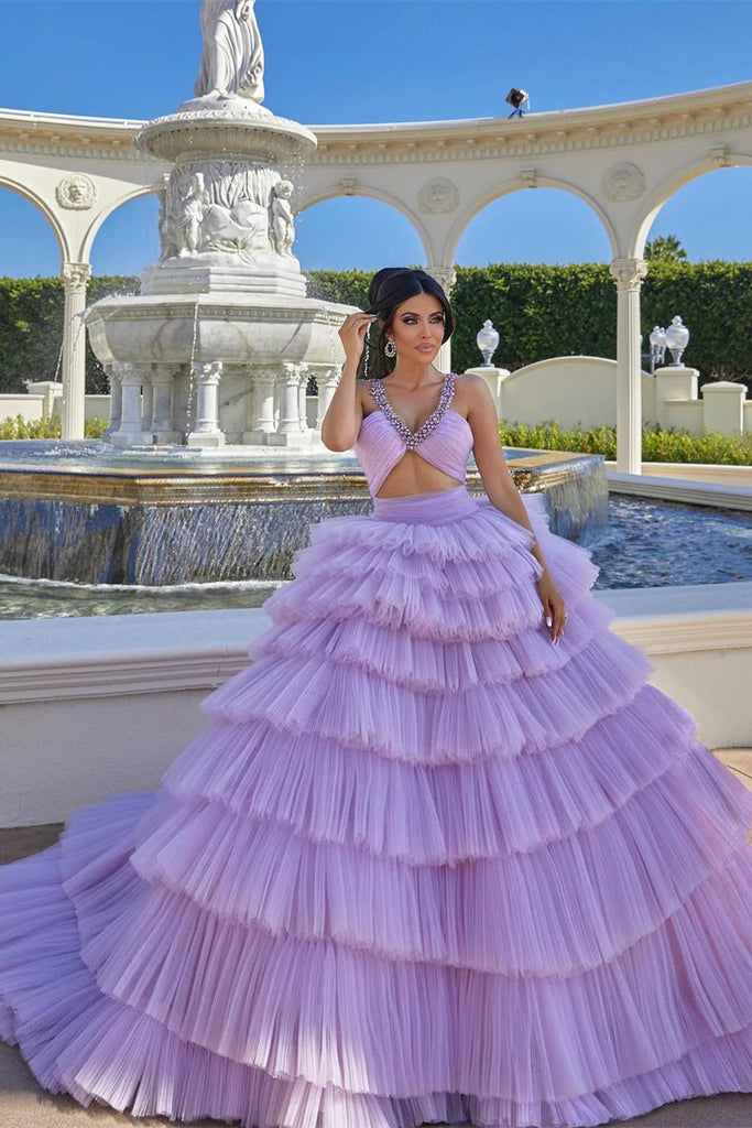 Beautiful shop lilac dresses