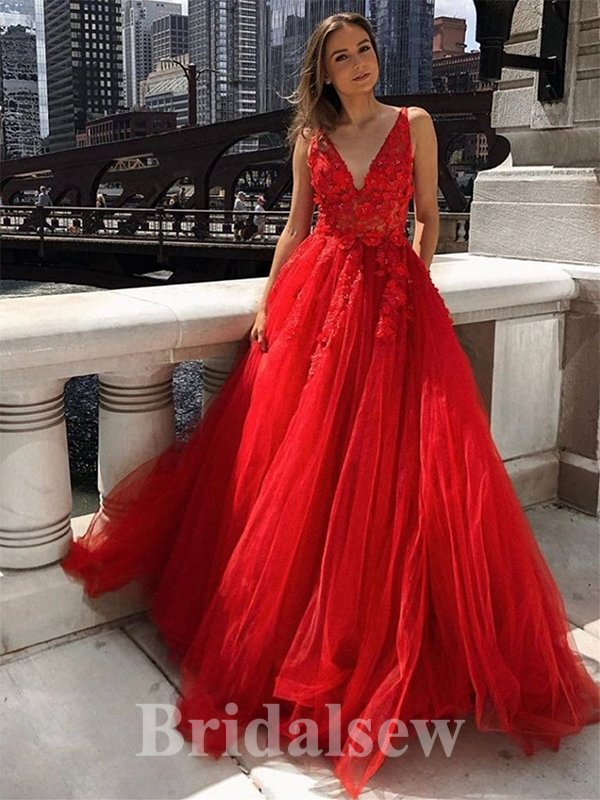 Modest red prom dresses cheap