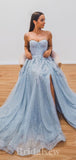 A-line Modest Fairy Stylish Sweatheart Long Women Evening Prom Dresses PD849