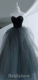A-line Modest Fairy Tulle New Sweatheart Long Women Evening Prom Dresses PD848
