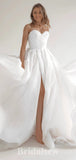 A-line New Best Garden Vintage Popular Dream Beach Long Wedding Dresses WD512