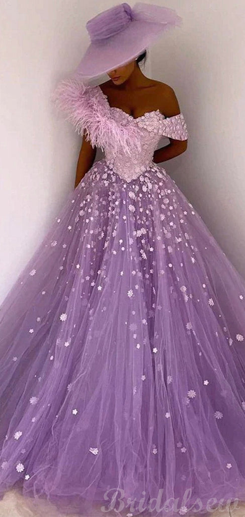 A-line Princess Gorgeous Unique Black Girls Slay Evening Long Prom Dresses PD506