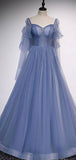 A-line Princess Long Formal Evening Prom Dresses, Party Dresses PD160