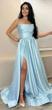 A-line Unique New Best Simple Modest Long Women Evening Prom Dresses PD867