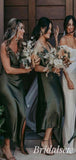 Affordable Green Most Popular Wedding Guest Dress,Bridesmaid Dresses BD061